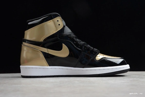 Cheap EP  Patent Gold 007 Retro NRG Jordan High Toe 1 861428 861428-007 0513